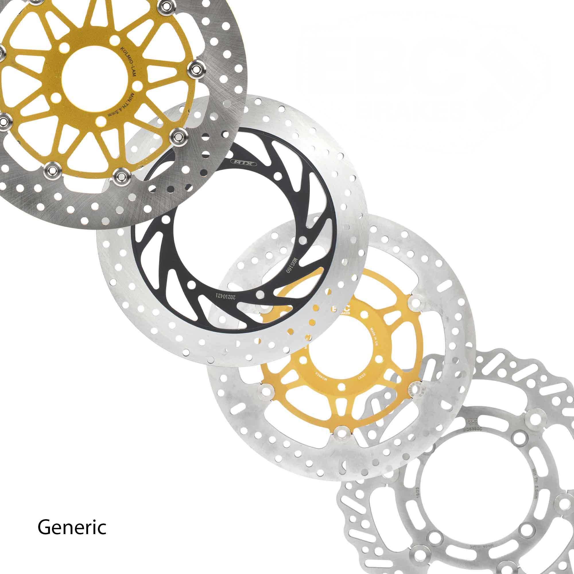 Brake Disc Front EBC Contour - Left Hand